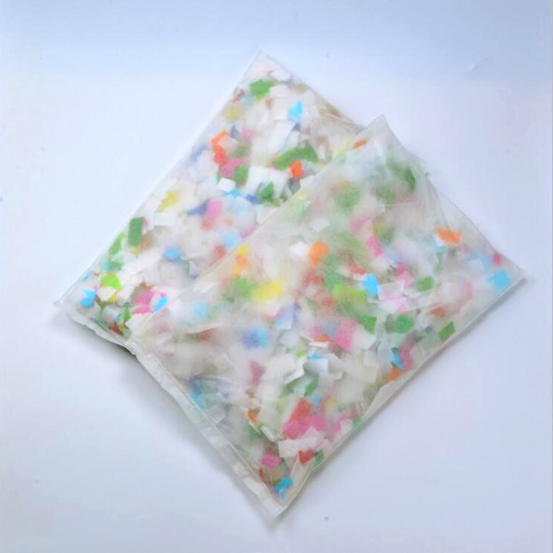 Paper Rectangle Confetti Pillow
